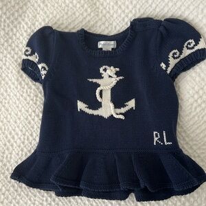 Ralph Lauren knit top size 24m